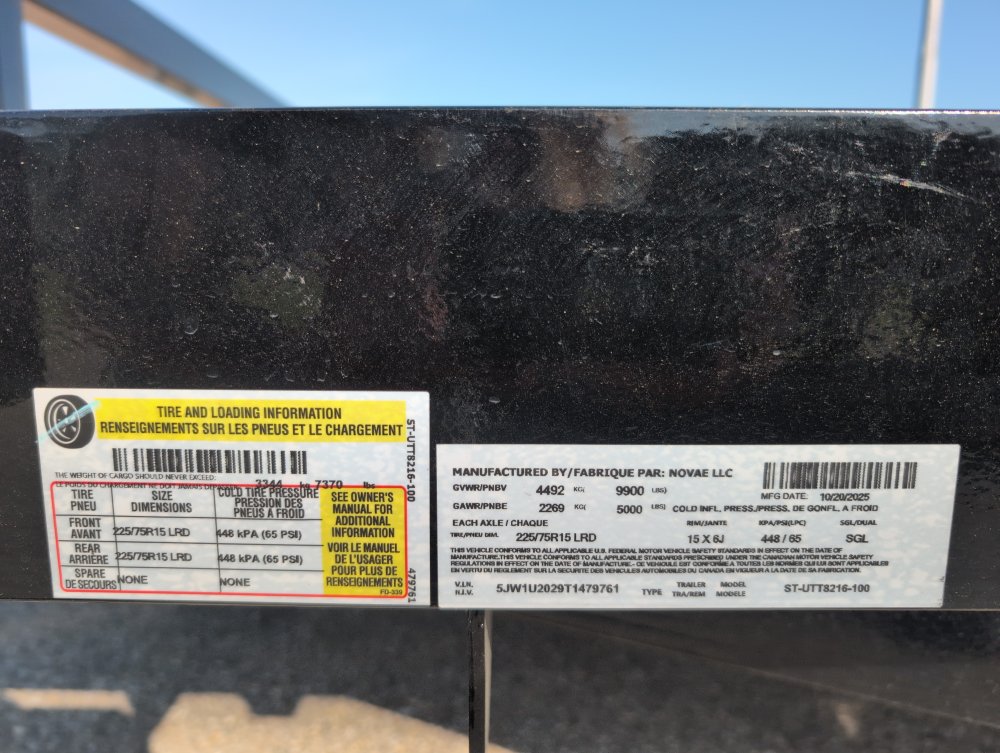 7'x16' Sure-Trac Utility