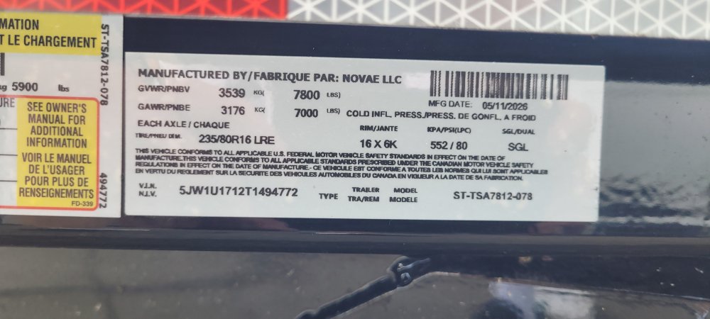 6.5'x12' Sure-Trac Tilt