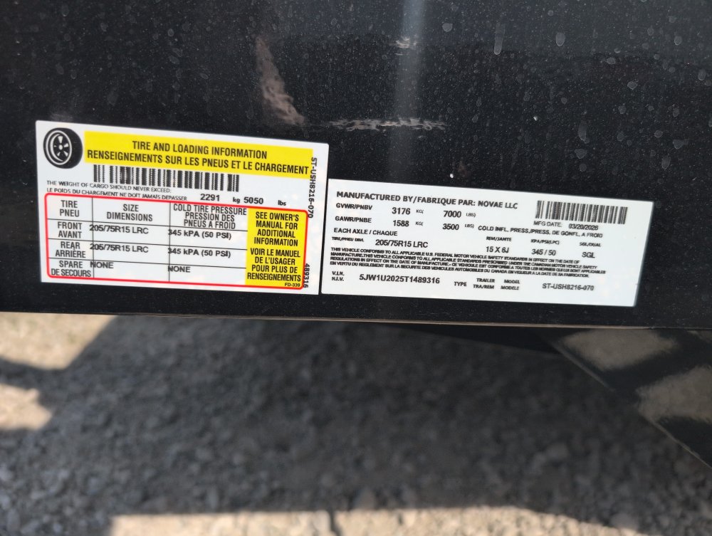 7'x16' Sure-Trac Utility