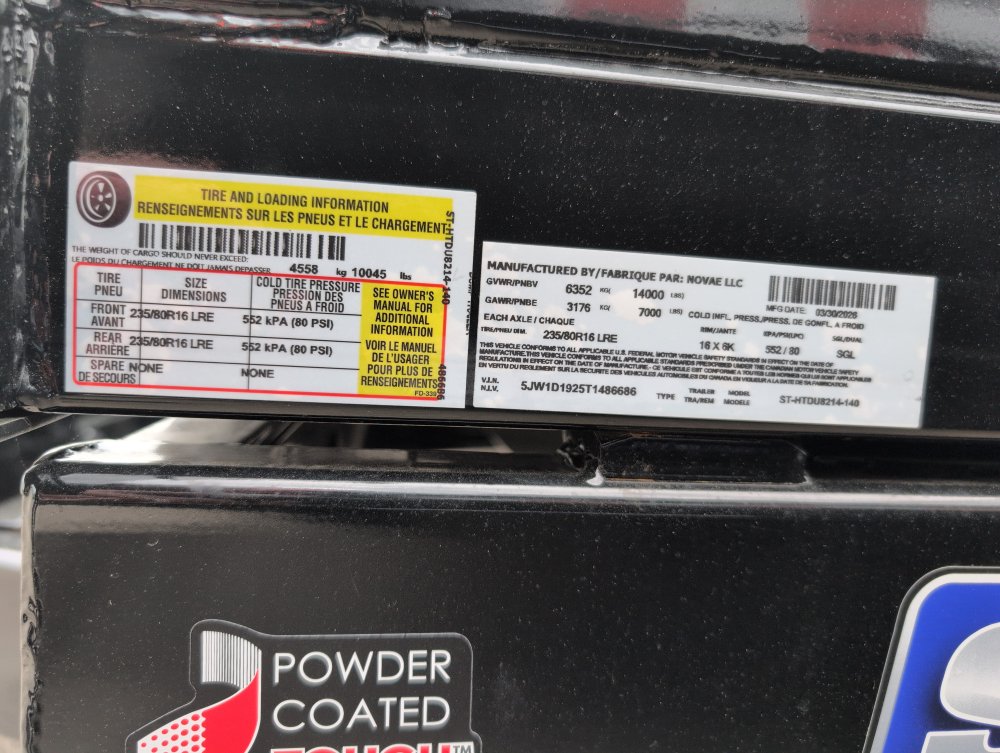 7'x14' Sure-Trac Dump