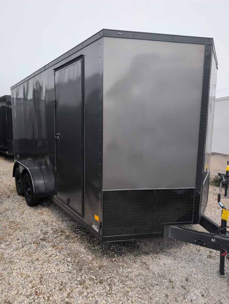 7'x16' DARKHORSE Enclosed