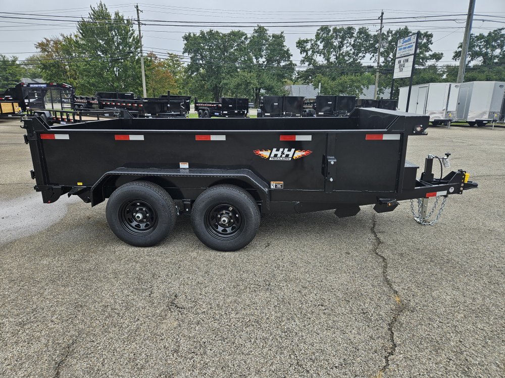 6'x12' H & H TRAILERS Dump