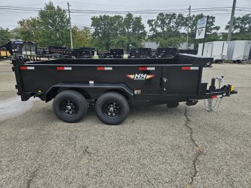 6'x12' H & H TRAILERS Dump