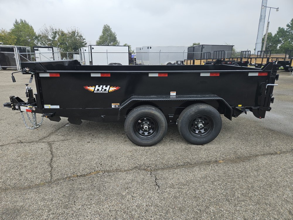 6'x12' H & H TRAILERS Dump
