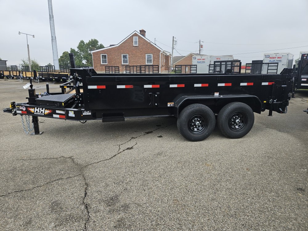 7'x14' H & H TRAILERS Dump