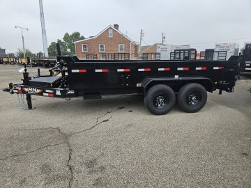 7'x14' H & H TRAILERS Dump