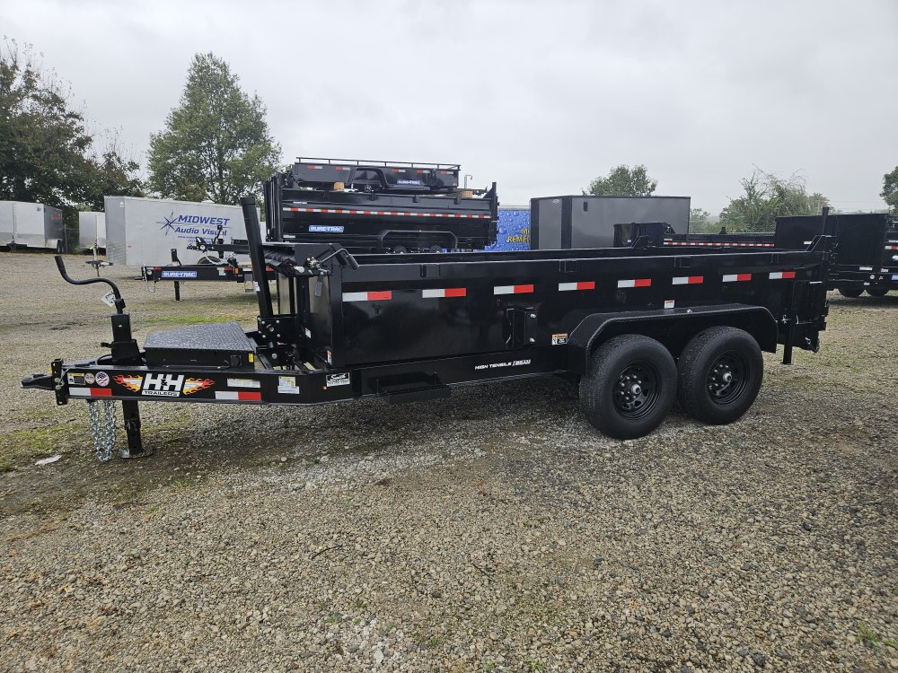 7'x14' H & H TRAILERS Dump