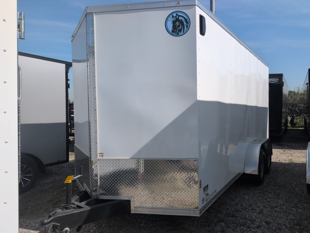7'x16' DARKHORSE Enclosed