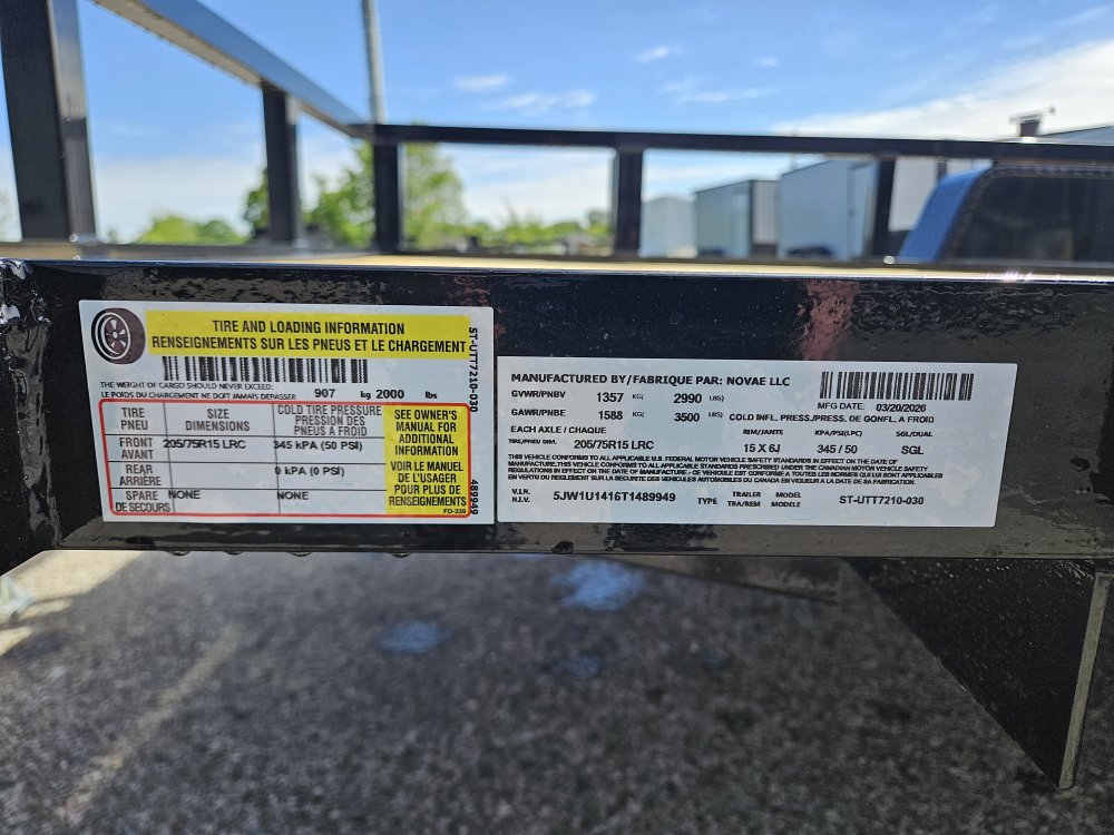6'x10' Sure-Trac Utility