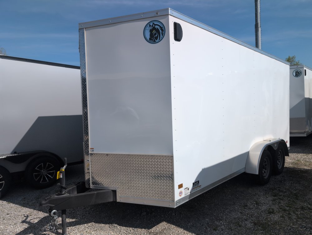 7'x16' DARKHORSE Enclosed