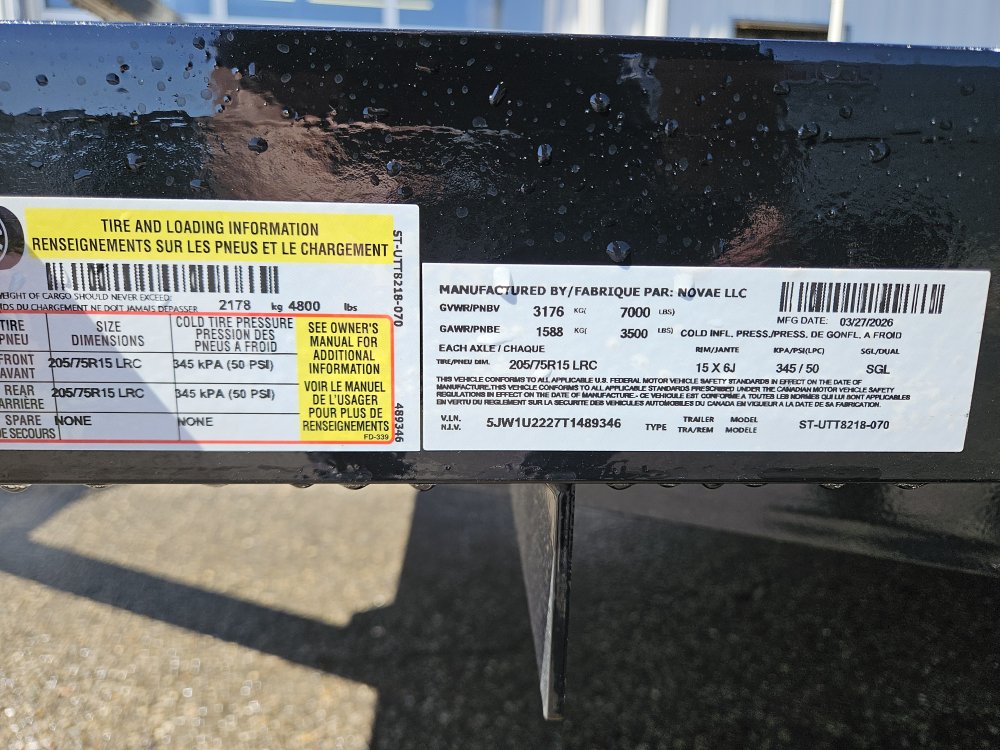 7'x18' Sure-Trac Utility