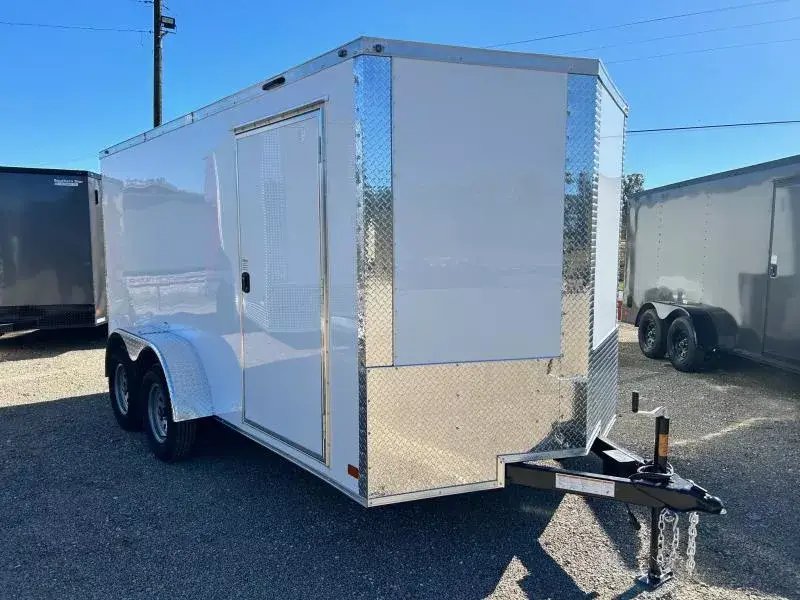 2026 7x14TA2 Enclosed V-Nose Cargo / Enclosed Trailer - NationCraft Trailers