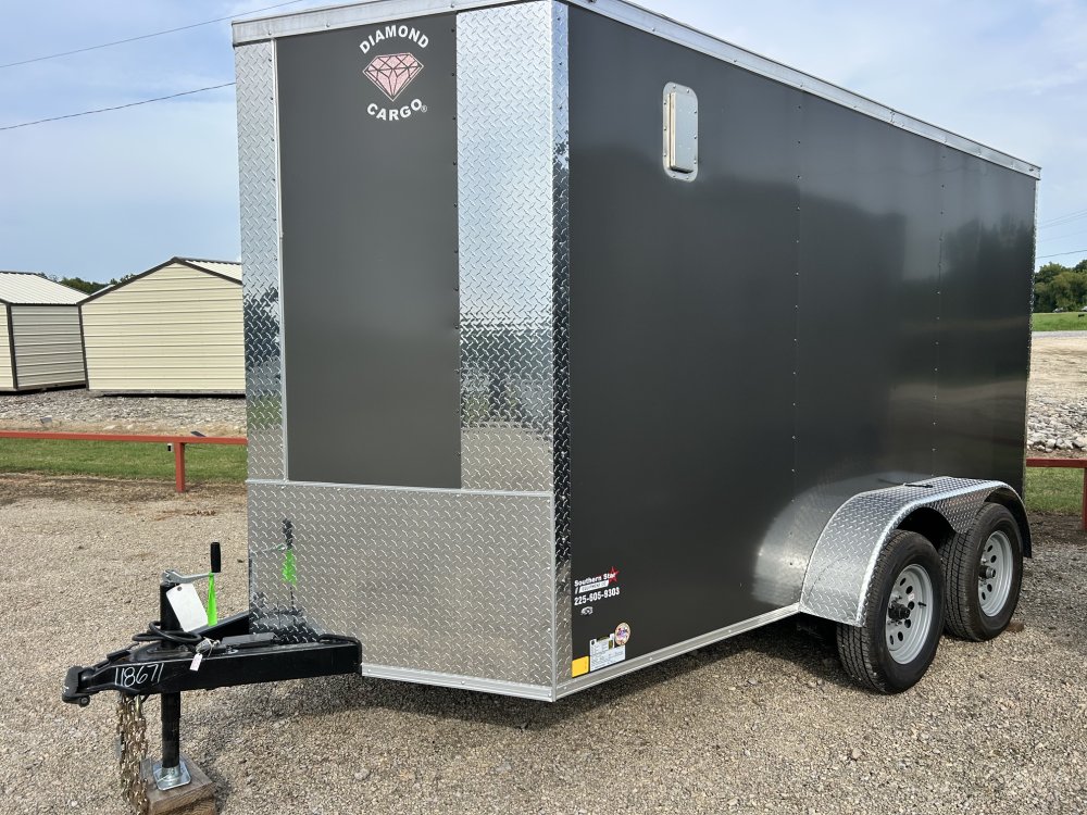 2027 Diamond Cargo 6x12 Tandem Axle