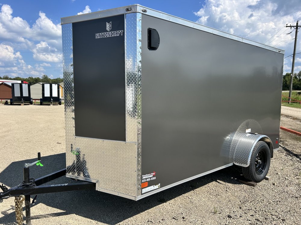 6'x12' NationCraft Enclosed Cargo