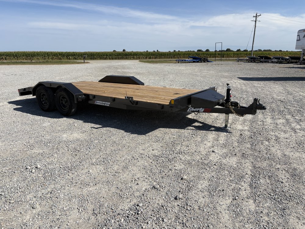83"x18' Liberty Flatbed Car Hauler