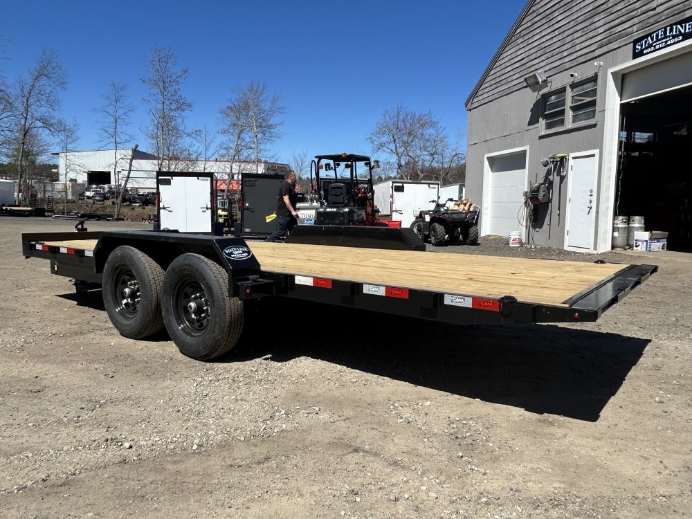 7'x20' CAM Superline Flatbed Car Hauler