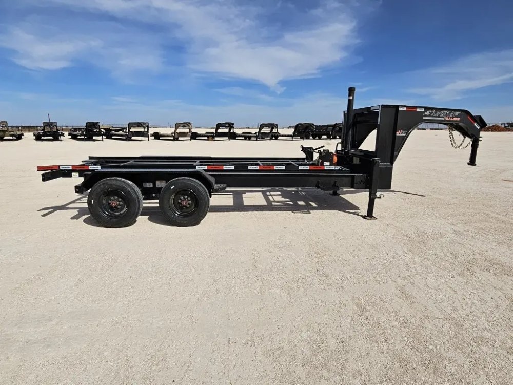 16' Horizon HRD Gooseneck Roll Off Base Trailer - (2) 10K Axles