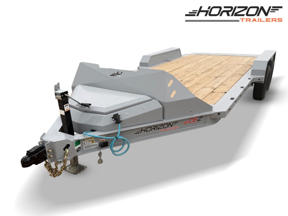 18' Horizon CEZ Bumper Pull Single Car Trailer