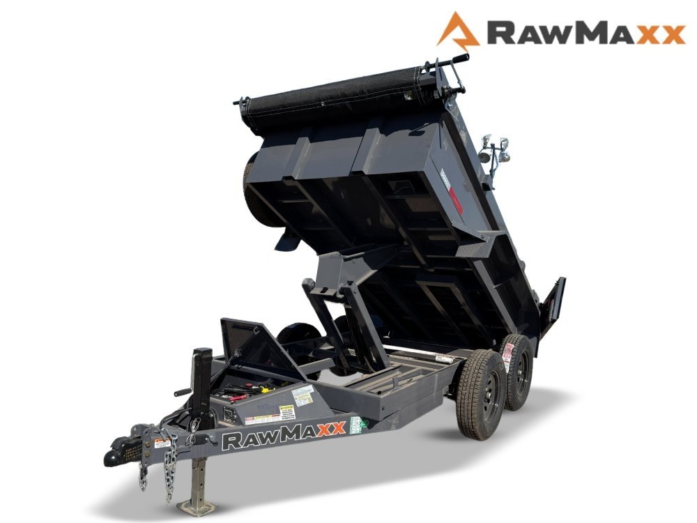 10' SDX Dump 19" Sides - 3.5k Axles - 516 Scissor