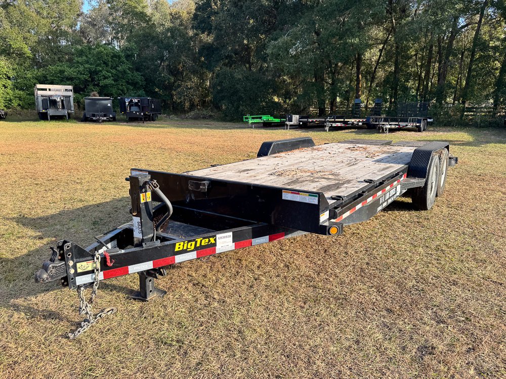 20' x 7' Big Tex Equipment Trailers
