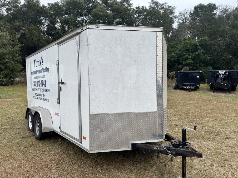 14' x 7' Covered Wagon Enclosed