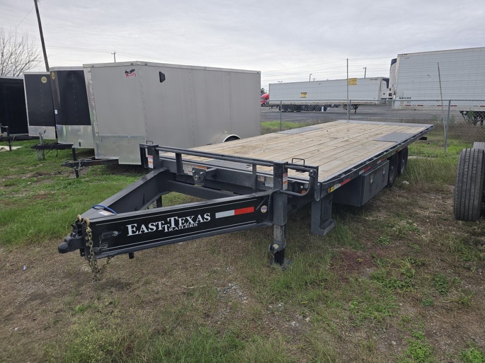 24' x 83" East Texas Deckover Trailers