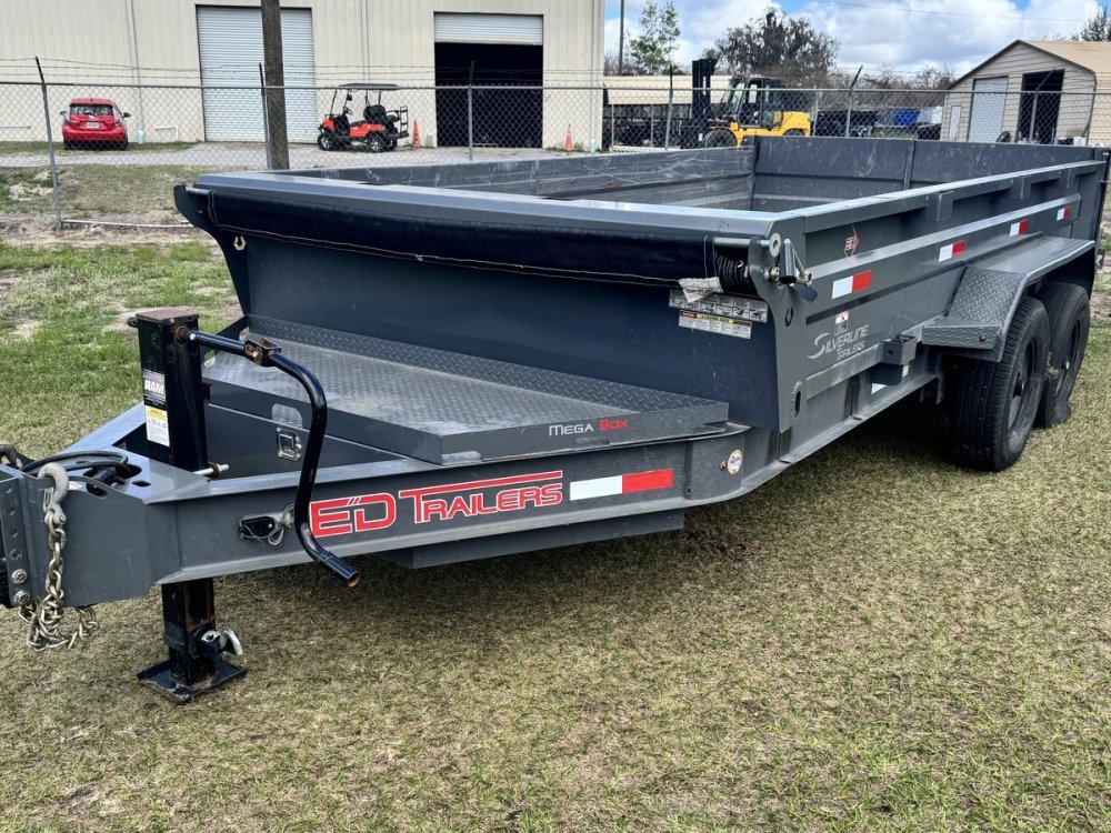 14' x 7' ED Trailers Bumper Pull Dump