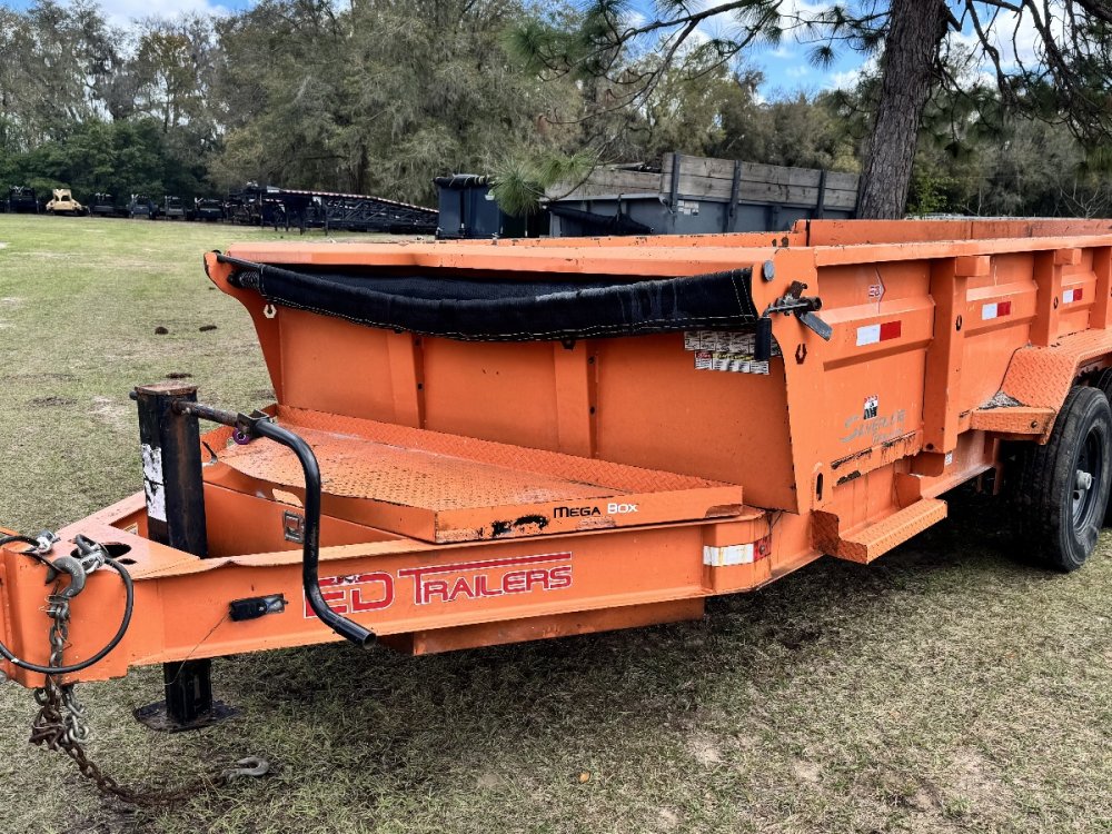 14' x 7' ED Trailers Bumper Pull Dump