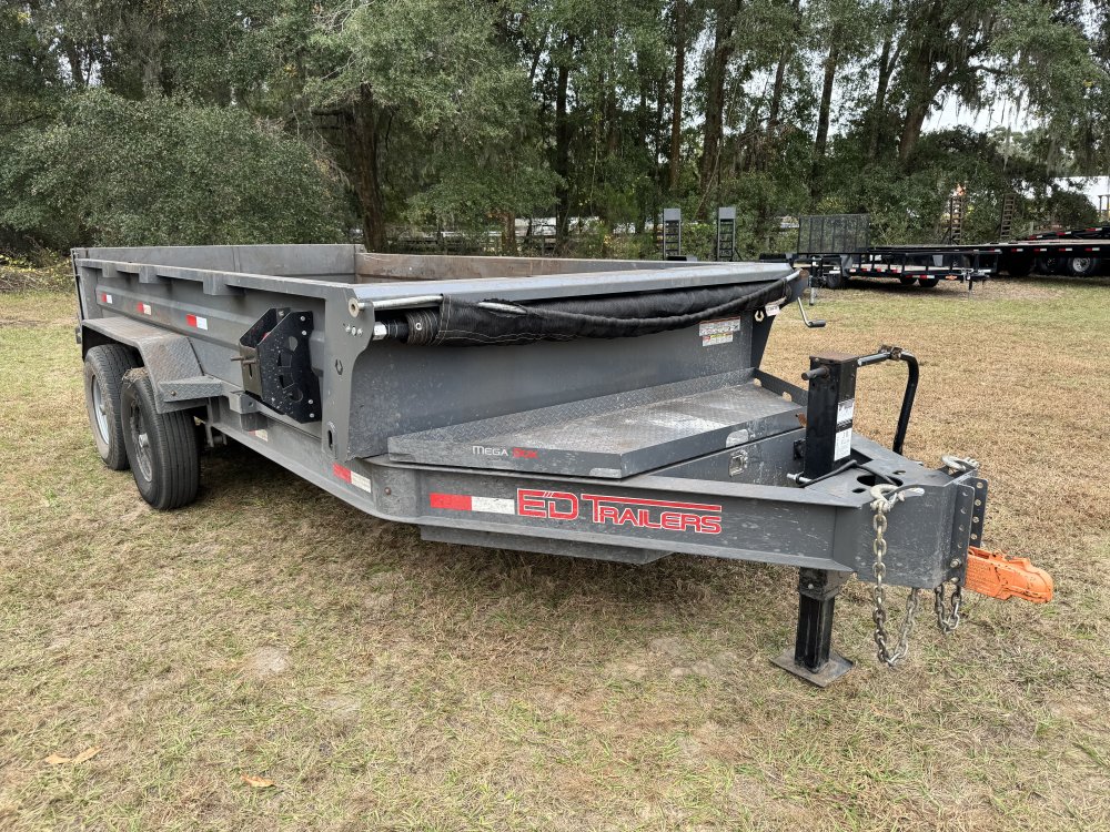 14' x 7' ED Trailers Bumper Pull Dump