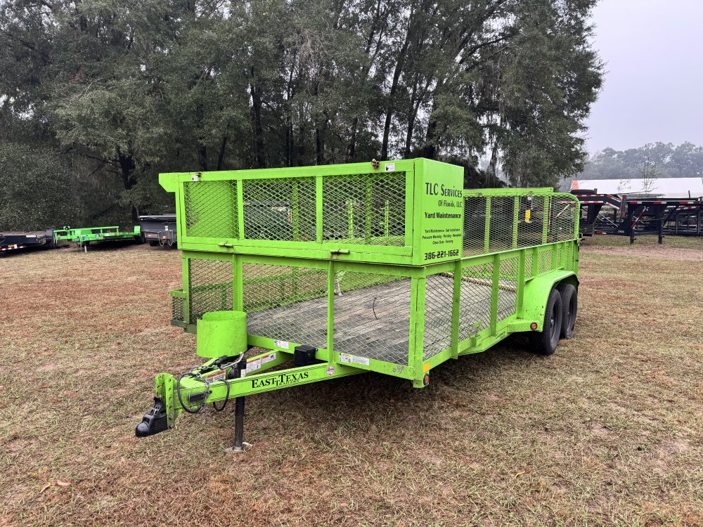 16' x 83" East Texas Utility Trailers