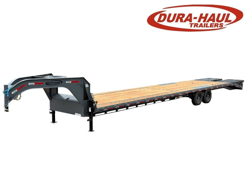 40' DKO Gooseneck Deckover 35' + 5' Mega Ramps (2) 7K Axles