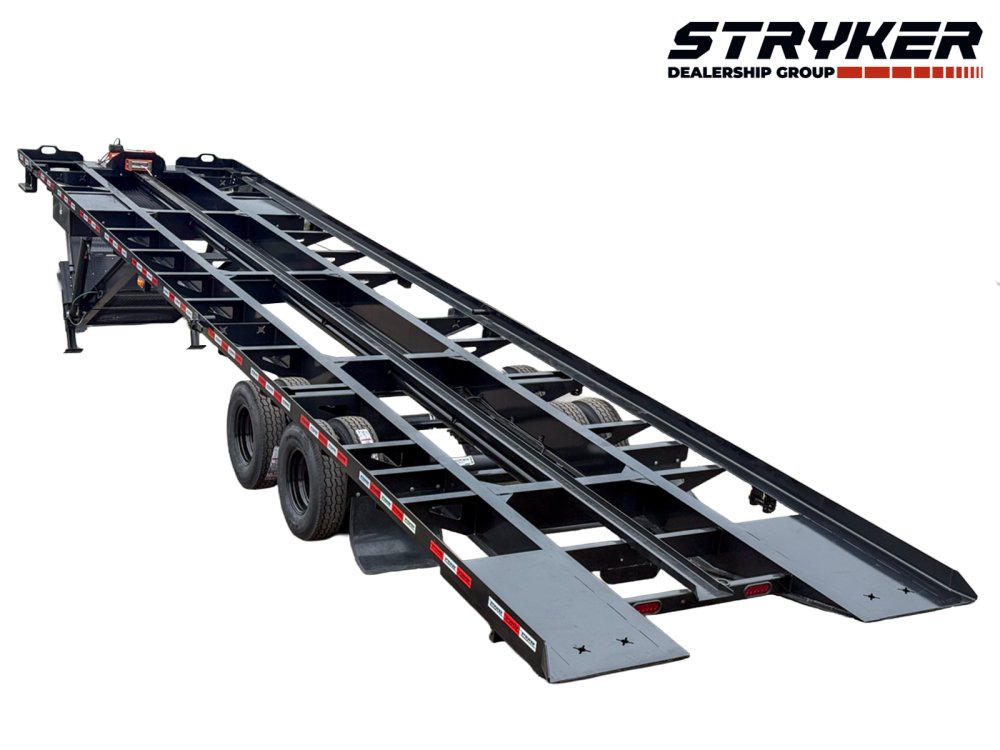 40' Stryker SCT Gooseneck Container Tilt Trailers - (2) 12K Axles - Black