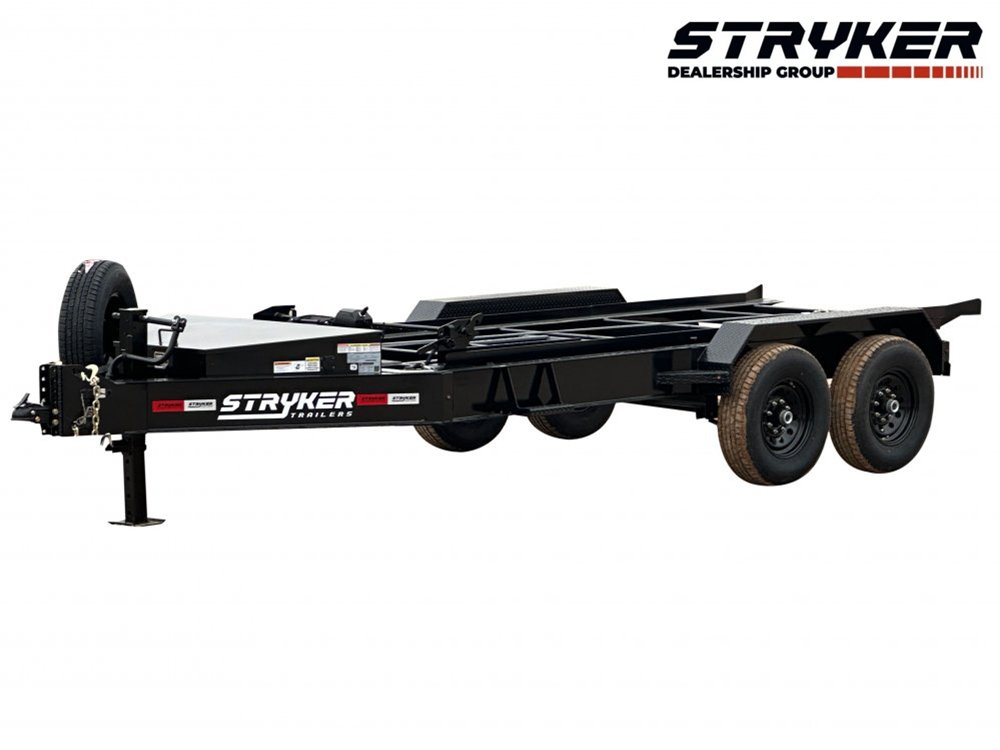 14' Stryker Bumper Pull Roll Off Base Trailer - (2) 7K Axles