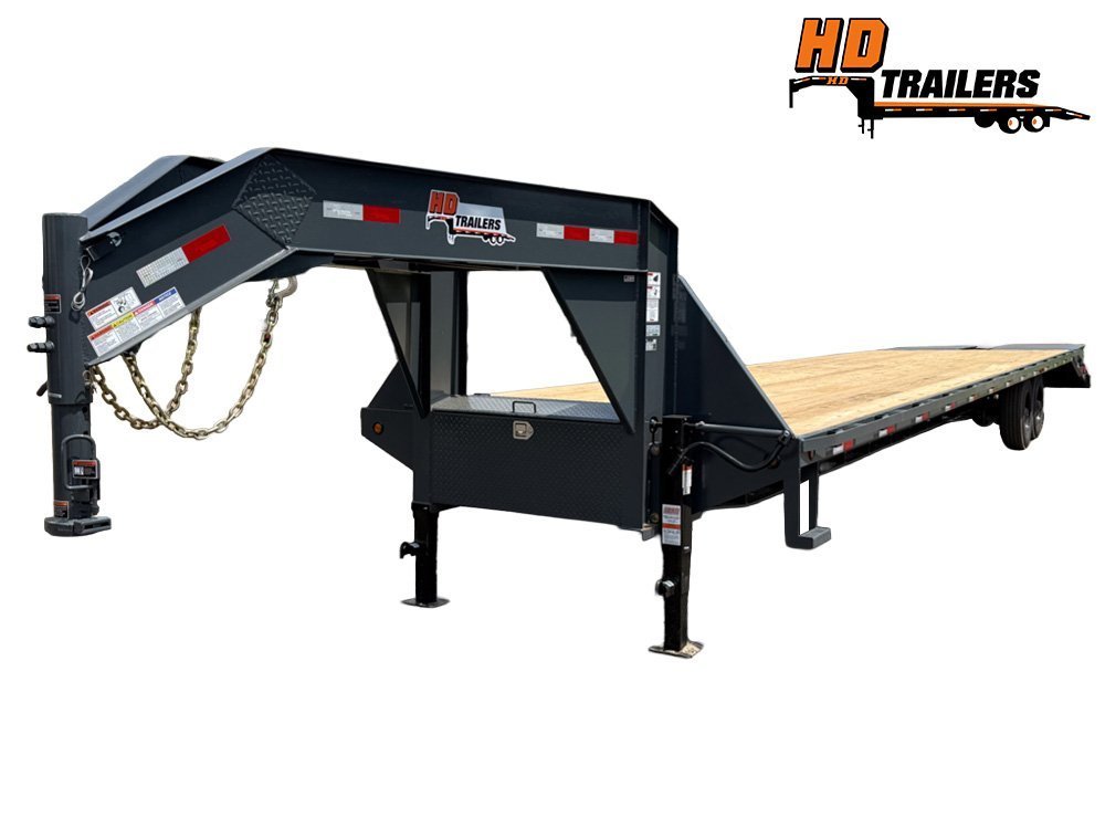 40' Hotshot Elite (2) 10k Axles Mega Ramps DERATED Non-CDL 18 Ply Super Singles