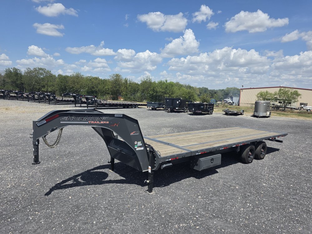 22' Horizon CHZ Equipment Trailer - (2) 5.2K Axles