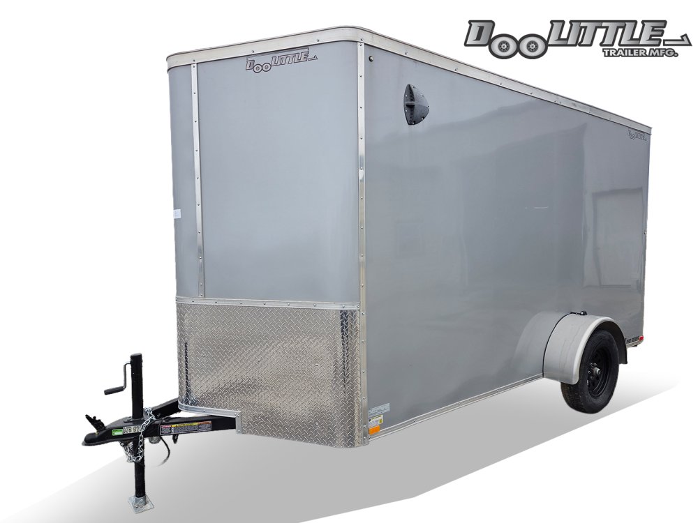 6 x 12 Doolittle Enclosed Trailer - (1) 3.5k Axle