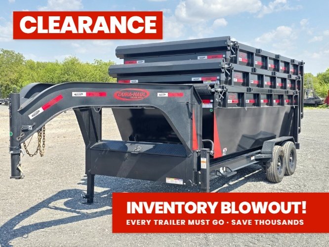 Dura Haul 14' GN Roll off Bundle (2) 7k Axles + 3 Bins w/ 4' Walls