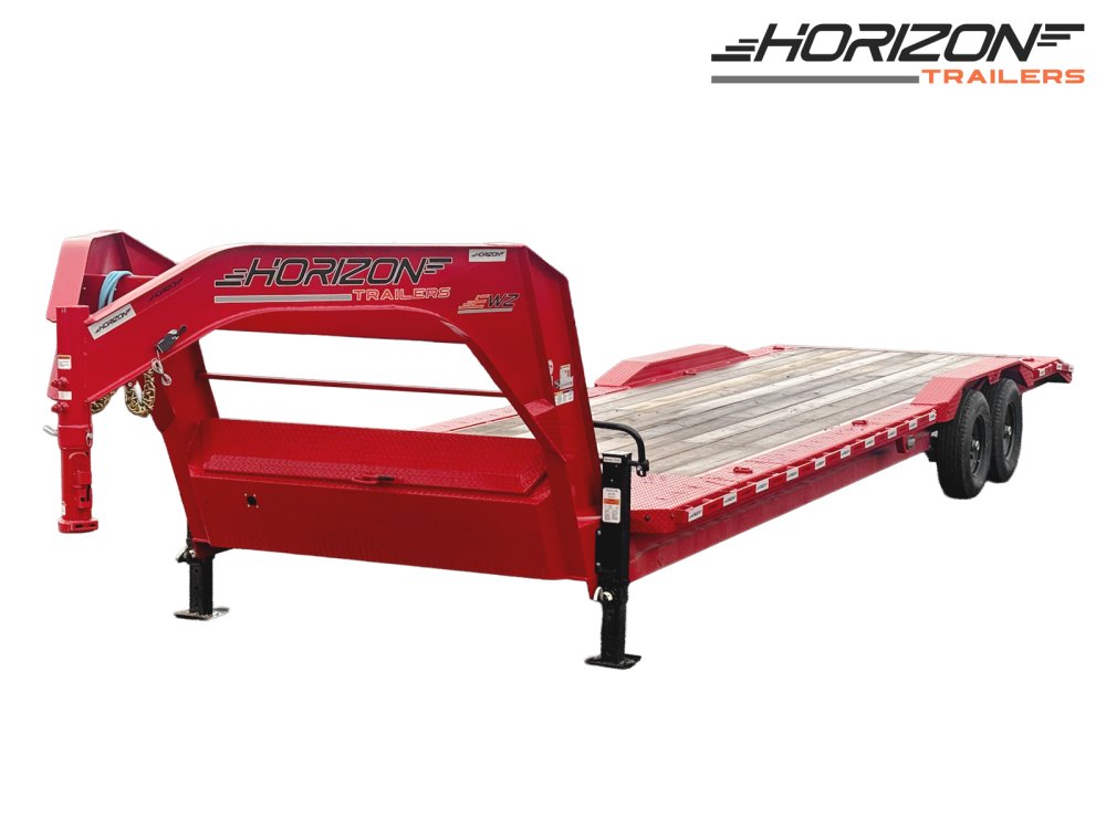 30' EWZ Gooseneck Equipment Hauler 7k Axles