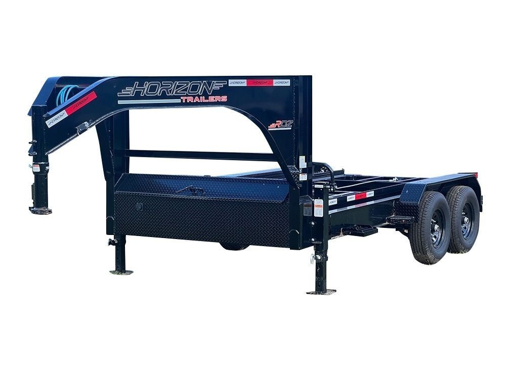 14' Horizon RDZ Gooseneck Roll Off Base Trailer - (2) 7k Axles