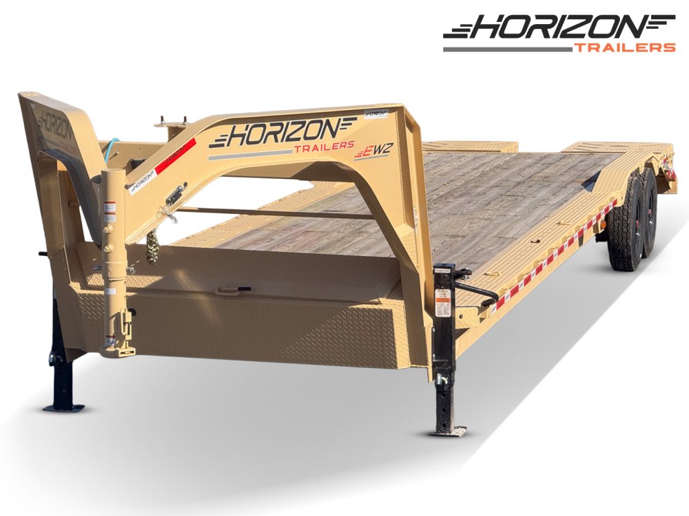 34' EWZ Gooseneck Equipment Hauler 8k Axles