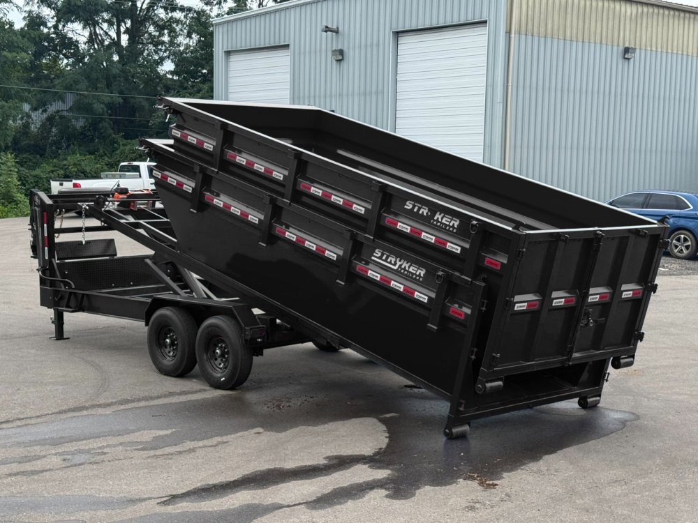 Stryker 14' GN Roll off Bundle (2) 7k Axles + 2 Bins w/ 4' Walls