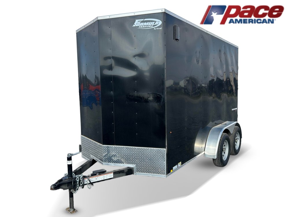 6 x 12 Traverse DLX Flat Top V Nose (2) - 3500 lb Axle