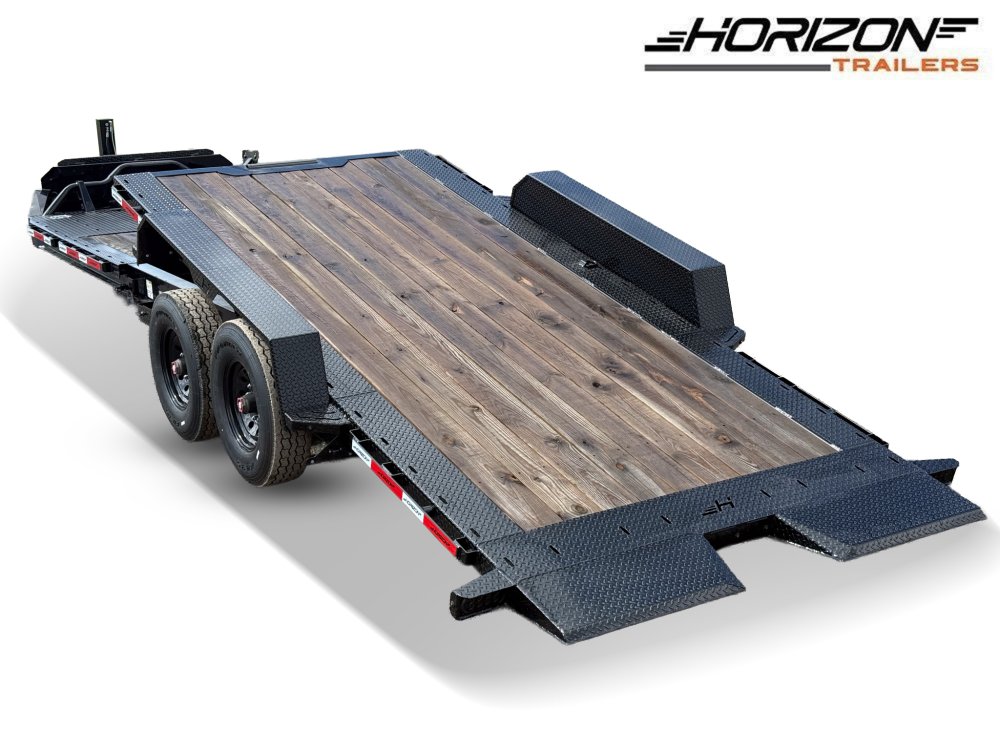 24' Tilt Equipment Trailer (2) 8k Torsion Axles