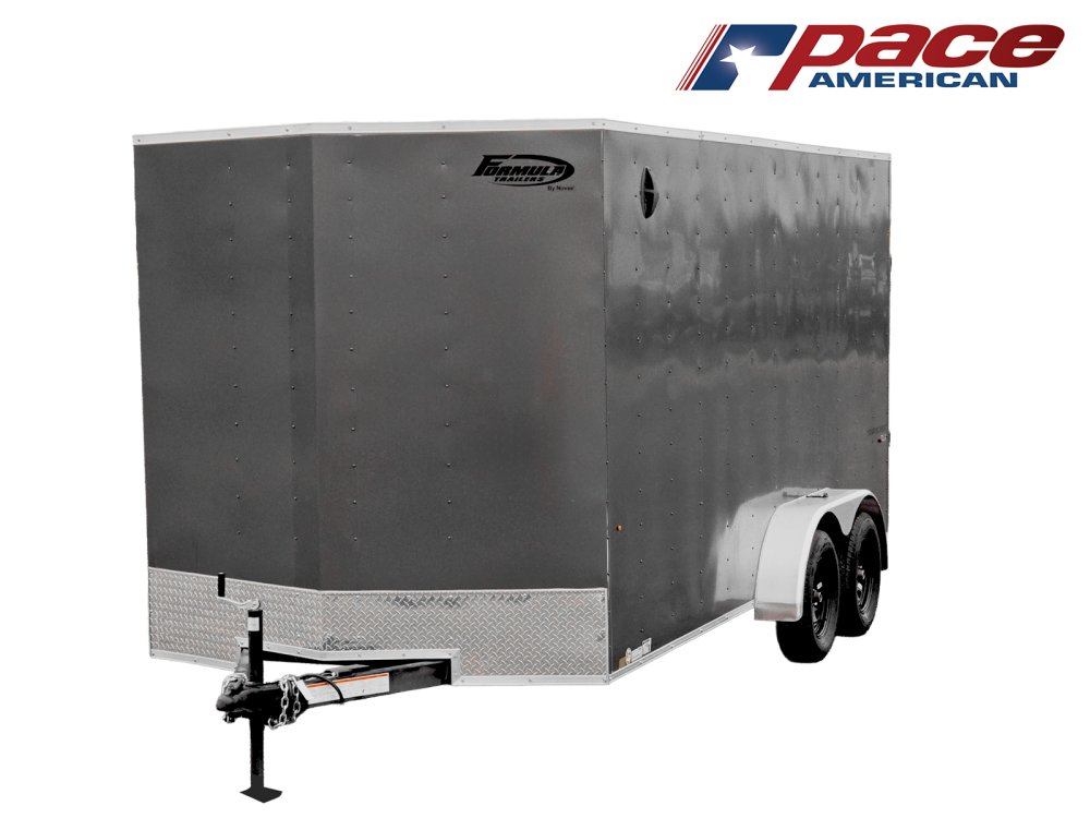 7' x 16' Traverse DLX Flat Top V Nose (2) - 3500 lb Axle