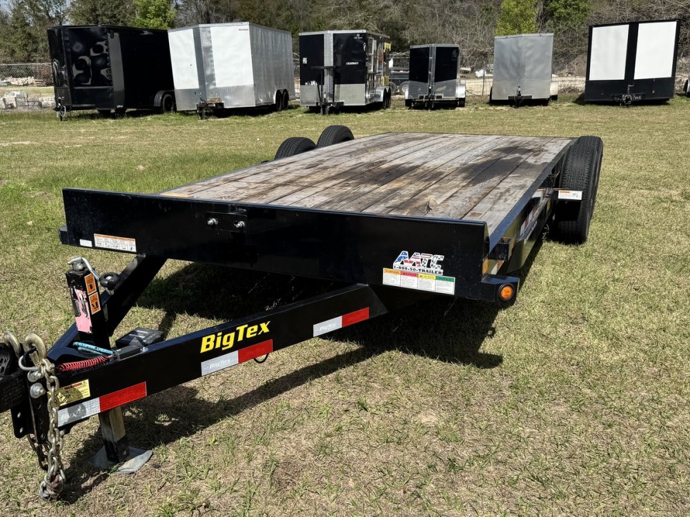 20' x 7' Big Tex Equipment Trailers