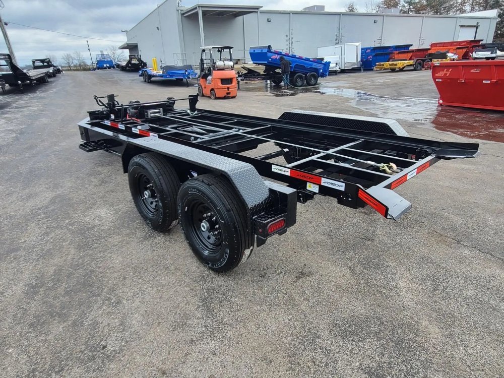 16' Horizon RDZ Bumper Pull Roll Off Base Trailer - (2) 7K Axles