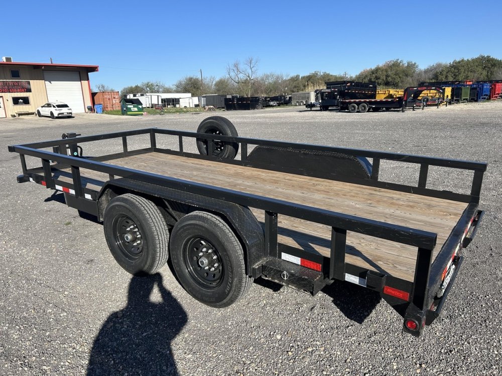 16' x 83" Big Tex Equipment Trailers