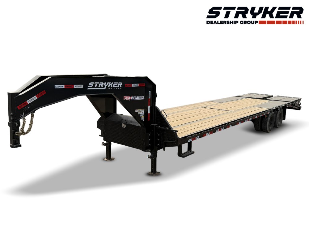 32' Stryker Gooseneck (2) 10K Axles Mega Ramps Dual Wheels