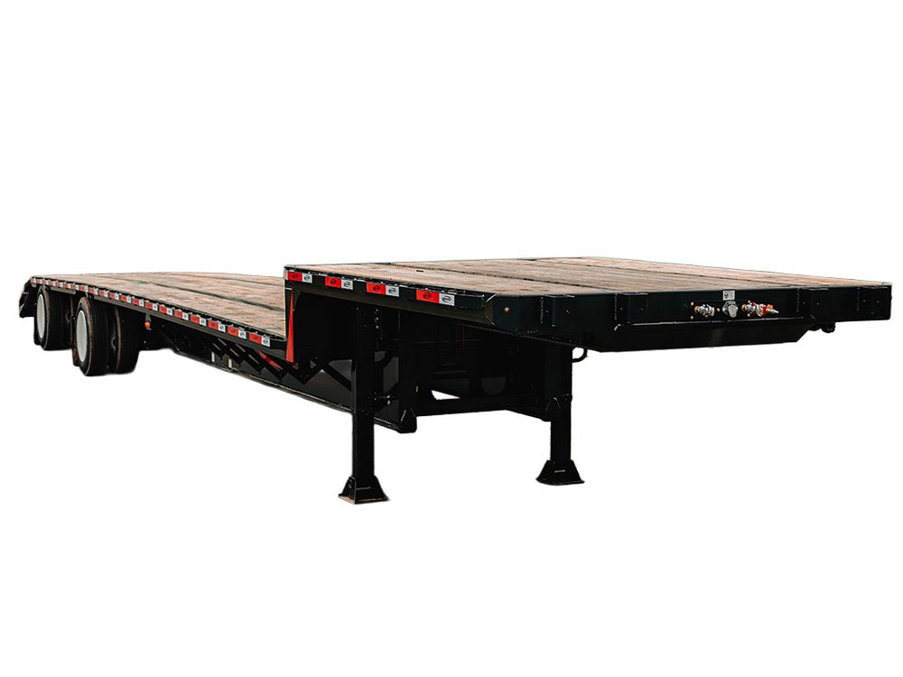 53' BLT BeaverTail Trailer - Fifth Wheel - Spread 8 Axles