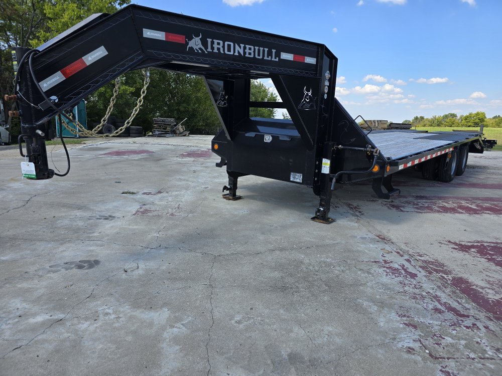 25'x102" Ironbull Deckover Trailers